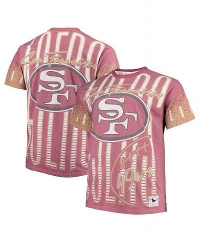 Men's Scarlet San Francisco 49Ers Jumbotron Big and Tall T-shirt $31.20 T-Shirts