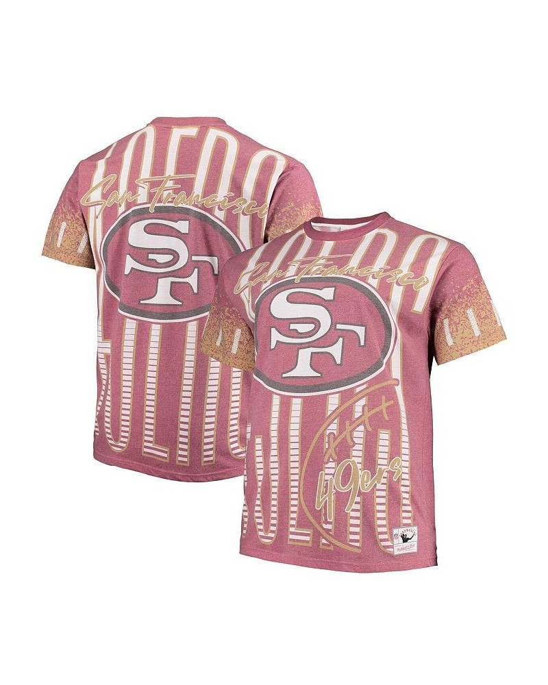 Men's Scarlet San Francisco 49Ers Jumbotron Big and Tall T-shirt $31.20 T-Shirts