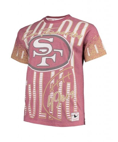 Men's Scarlet San Francisco 49Ers Jumbotron Big and Tall T-shirt $31.20 T-Shirts