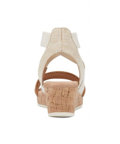 Women's Lorena Casual Strappy Wedge Sandals Multi $41.58 Shoes