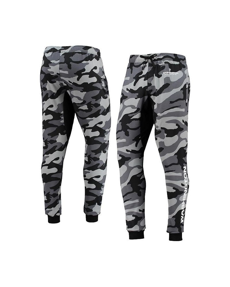 Men's Black Washington Football Team Camo Jogger Pants $42.39 Pants