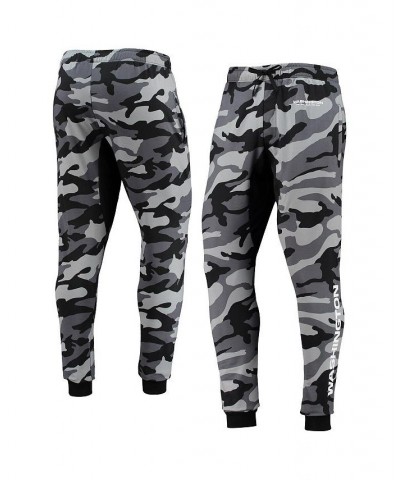 Men's Black Washington Football Team Camo Jogger Pants $42.39 Pants