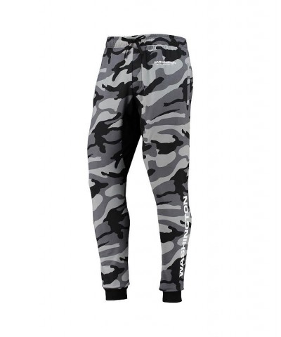 Men's Black Washington Football Team Camo Jogger Pants $42.39 Pants