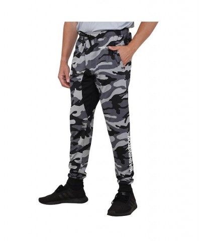 Men's Black Washington Football Team Camo Jogger Pants $42.39 Pants