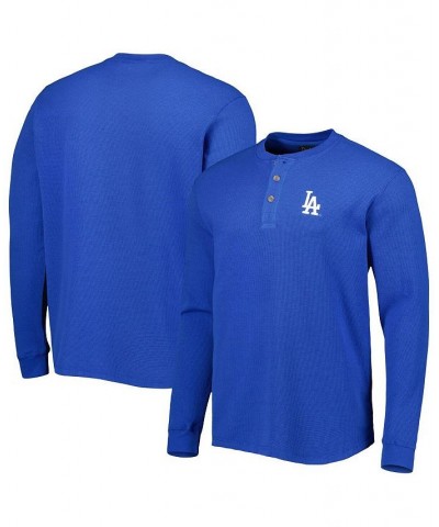 Men's Los Angeles Dodgers Royal Maverick Long Sleeve T-shirt $26.65 T-Shirts