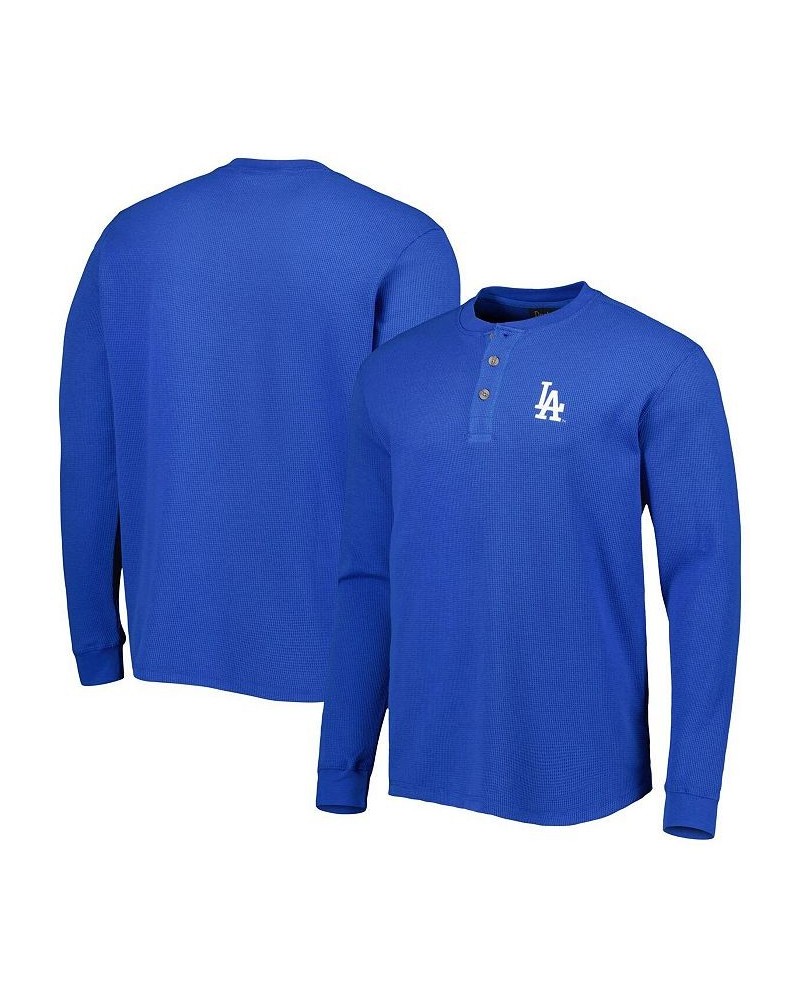 Men's Los Angeles Dodgers Royal Maverick Long Sleeve T-shirt $26.65 T-Shirts