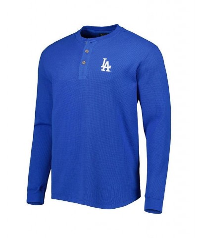 Men's Los Angeles Dodgers Royal Maverick Long Sleeve T-shirt $26.65 T-Shirts