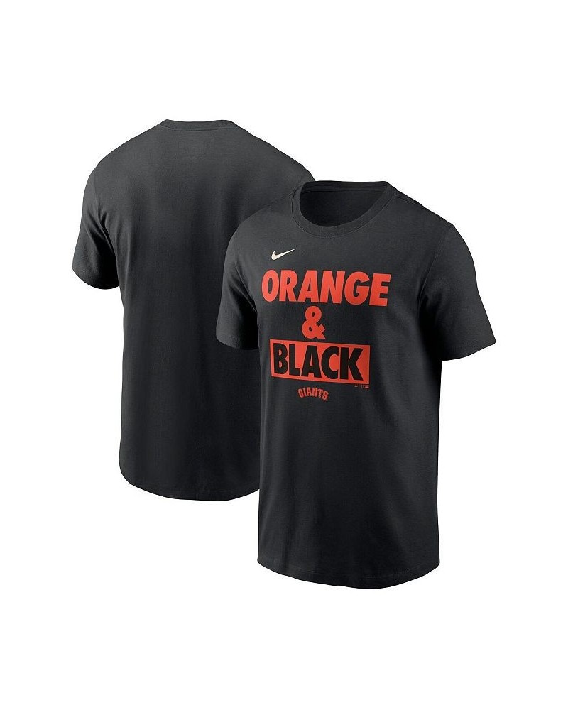 Men's Black San Francisco Giants Rally Rule T-shirt $26.09 T-Shirts