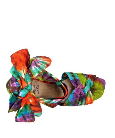 Women's Olemah Ankle Wrap Memory Foam Wedge Sandal PD04 $43.70 Shoes