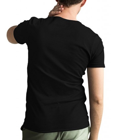 Men's Short Sleeves Premium Blend Word Art T-shirt Black $26.09 Shirts