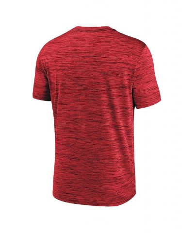 Men's Red Los Angeles Angels Logo Velocity Performance T-shirt $21.50 T-Shirts