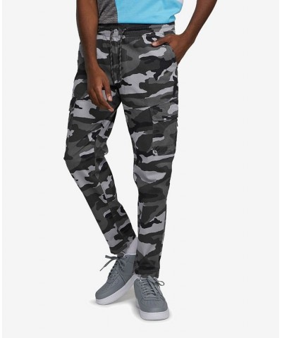 Men's Front Flip Cargo Joggers Gray 1 $35.10 Pants