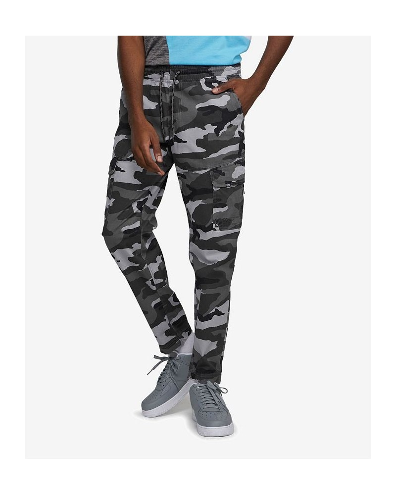 Men's Front Flip Cargo Joggers Gray 1 $35.10 Pants