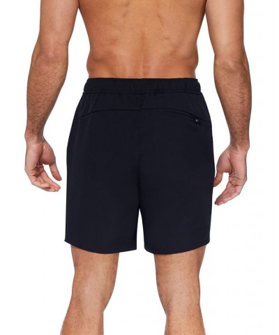 Men's Quick-Dry 7" Core Volley Swim Shorts Black $17.97 Swimsuits