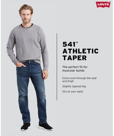 541™ Men's Athletic Fit All Season Tech Jeans Mineral Black $34.40 Jeans