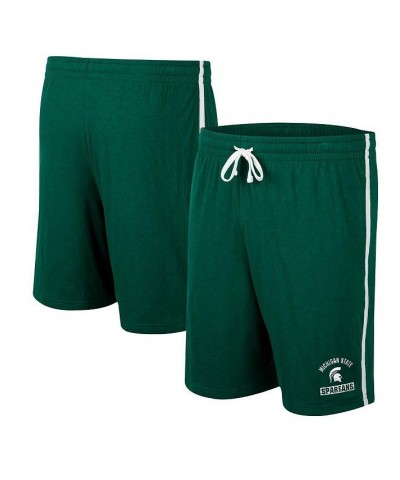 Men's Green Michigan State Spartans Thunder Slub Shorts $19.07 Shorts