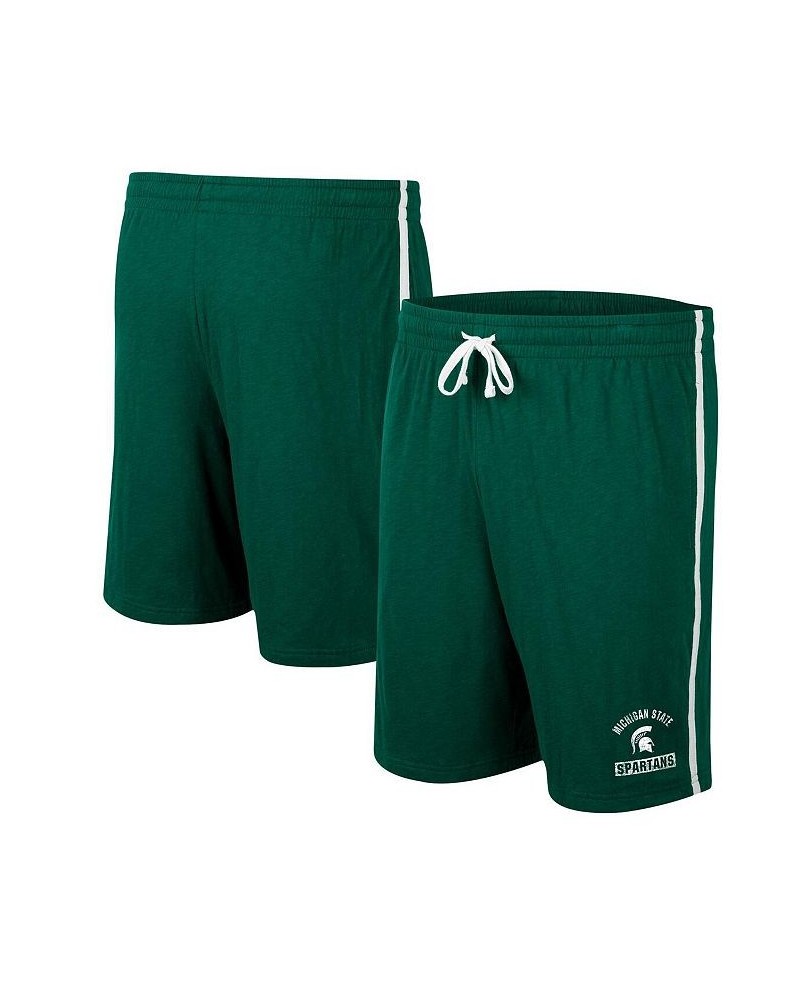 Men's Green Michigan State Spartans Thunder Slub Shorts $19.07 Shorts