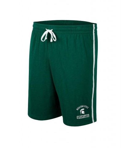 Men's Green Michigan State Spartans Thunder Slub Shorts $19.07 Shorts