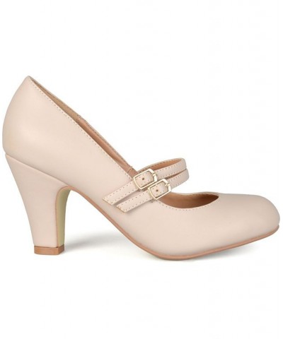 Women's Windy Double Strap Heels PD03 $43.19 Shoes