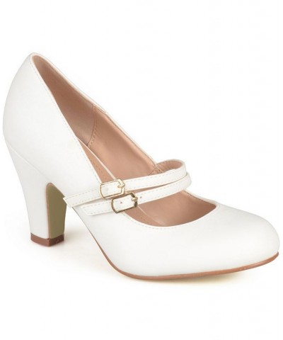 Women's Windy Double Strap Heels PD03 $43.19 Shoes