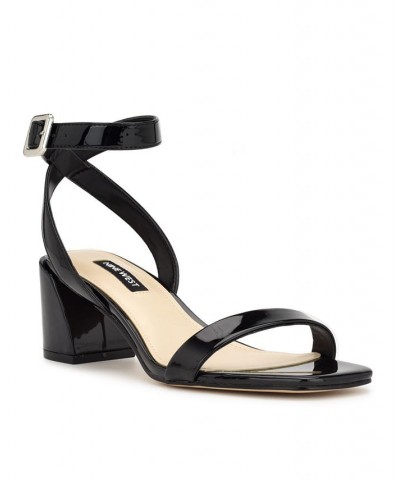 Women's Milday Small Block Heel Dress Sandals Black $50.49 Shoes