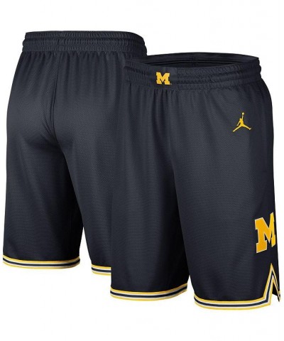 Men's Brand Navy Michigan Wolverines Replica Performance Shorts $28.00 Shorts