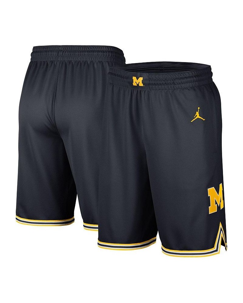 Men's Brand Navy Michigan Wolverines Replica Performance Shorts $28.00 Shorts