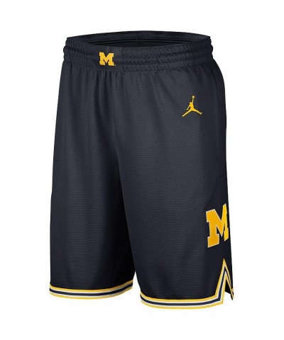 Men's Brand Navy Michigan Wolverines Replica Performance Shorts $28.00 Shorts