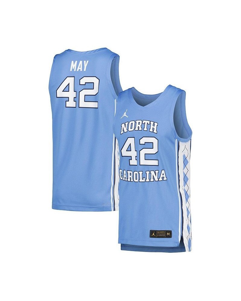 Men's Brand 42 Carolina Blue North Carolina Tar Heels Replica Basketball Player Jersey $43.00 Jersey