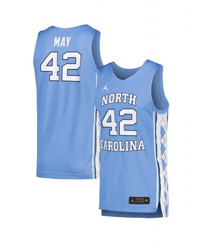 Men's Brand 42 Carolina Blue North Carolina Tar Heels Replica Basketball Player Jersey $43.00 Jersey