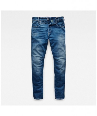 Men's D Staq 5 Pocket Slim Jeans Blue $79.20 Jeans