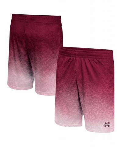 Men's Maroon Mississippi State Bulldogs Walter Shorts $18.40 Shorts