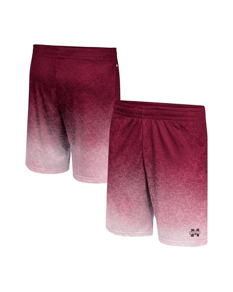 Men's Maroon Mississippi State Bulldogs Walter Shorts $18.40 Shorts