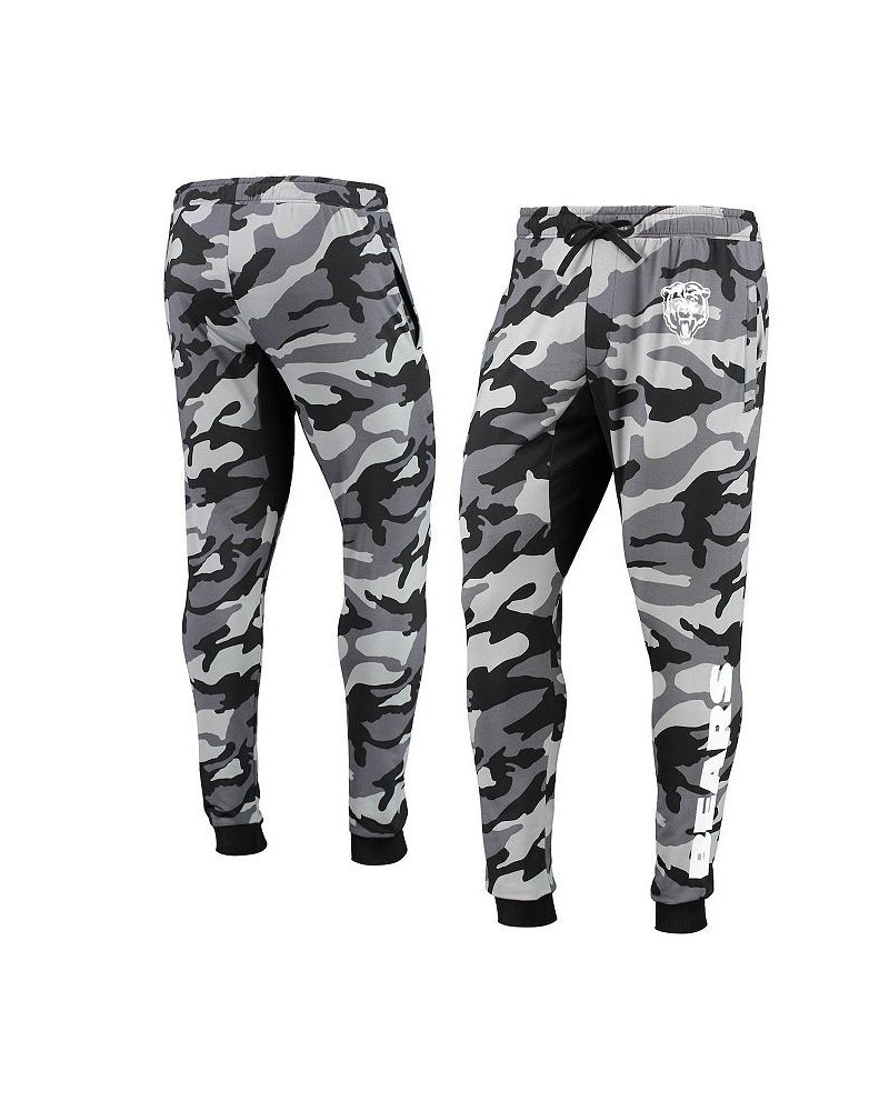 Men's Black Chicago Bears Camo Jogger Pants $28.52 Pants