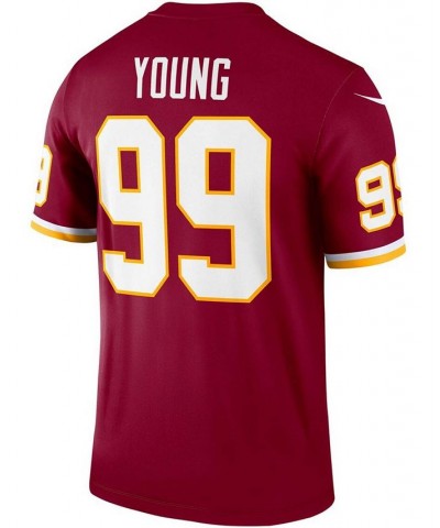 Men's Chase Young Burgundy Washington Football Team Legend Jersey $53.99 Jersey