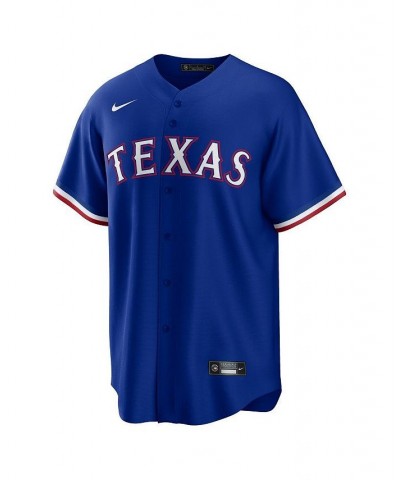 Men's Jacob deGrom Royal Texas Rangers Away Replica Player Jersey $69.60 Jersey