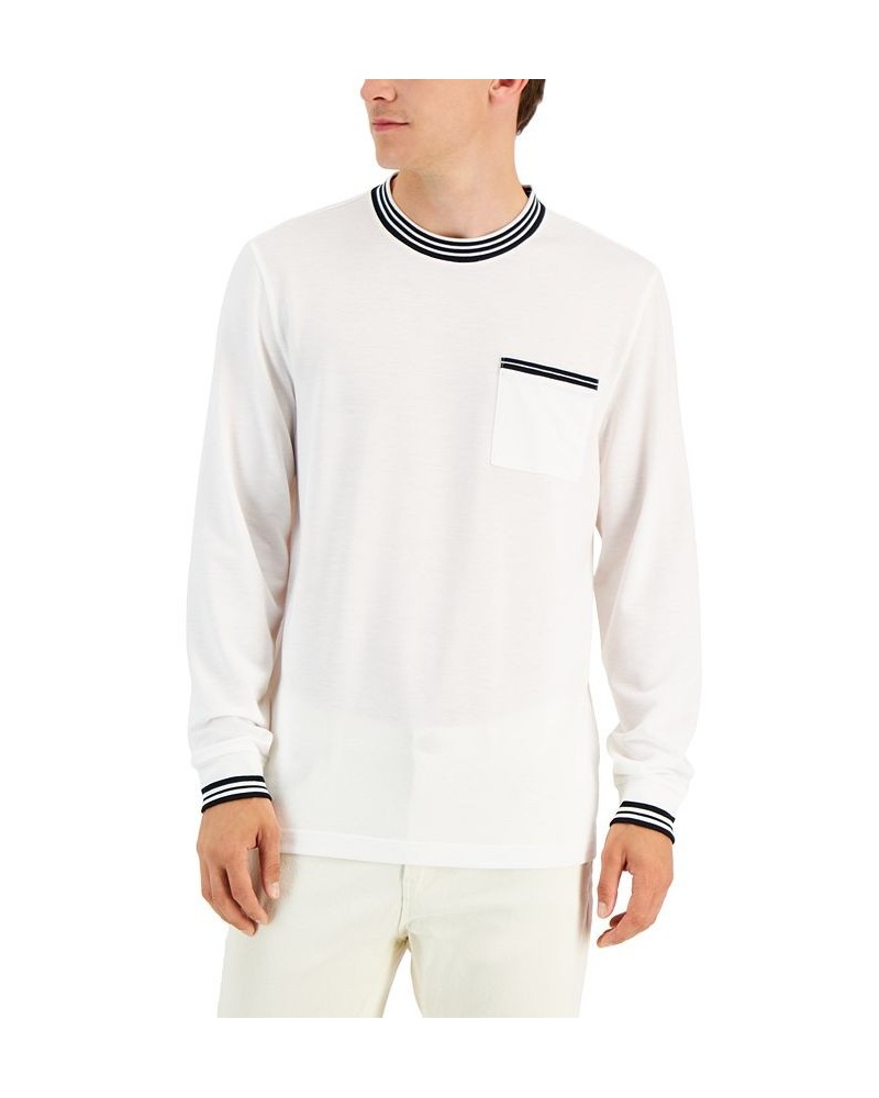 Men's Vari-Stripe Shirt White $10.05 Shirts