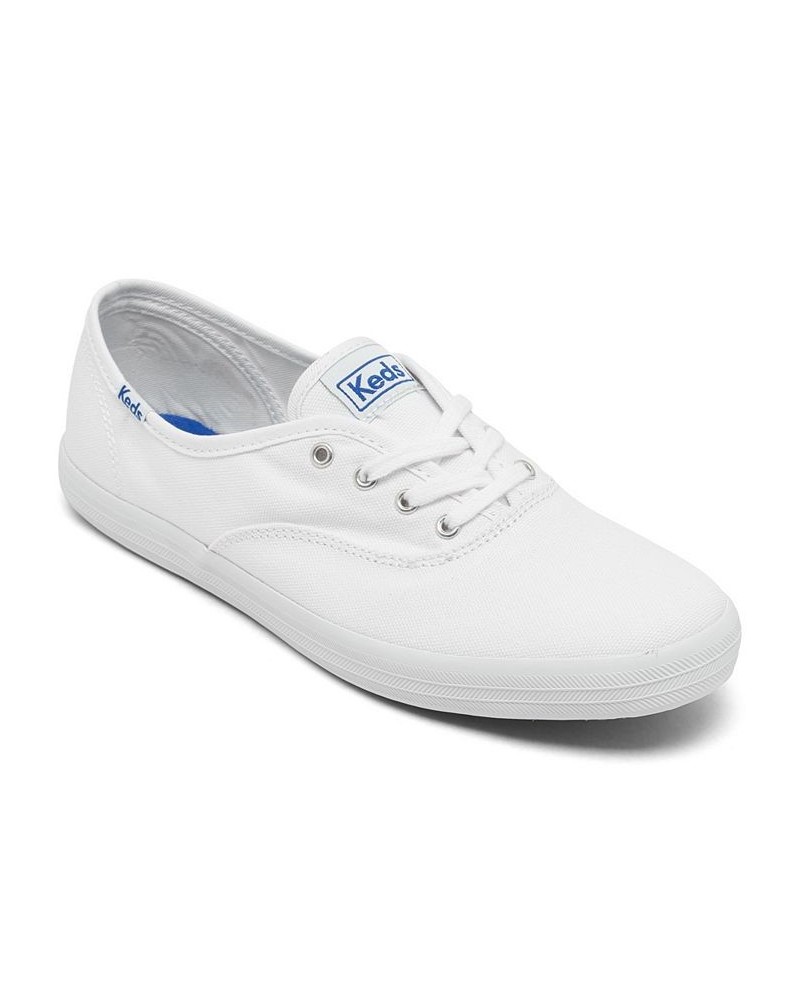 Women's Champion Ortholite Lace-Up Oxford Fashion Sneakers White $33.15 Shoes