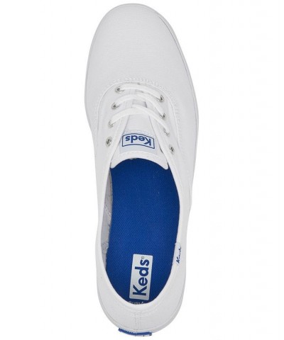 Women's Champion Ortholite Lace-Up Oxford Fashion Sneakers White $33.15 Shoes