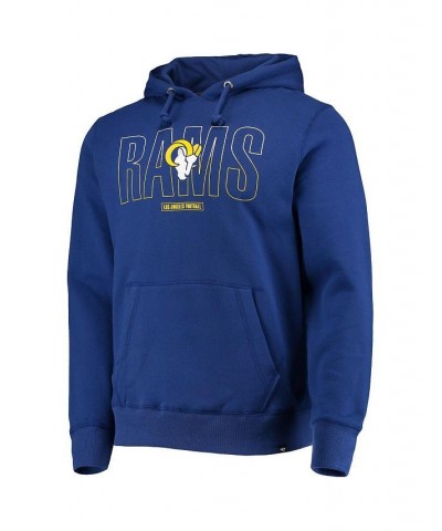 Men's '47 Royal Los Angeles Rams Split Squad Headline Pullover Hoodie $29.28 Sweatshirt