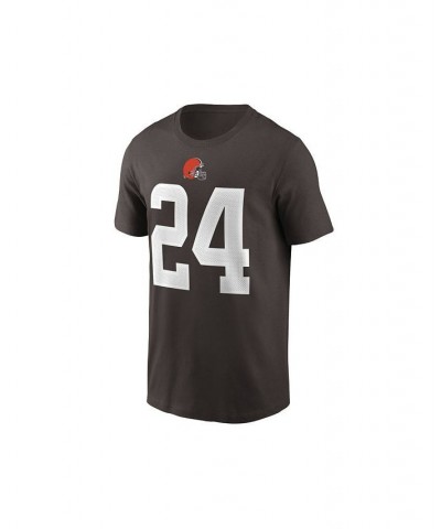 Cleveland Browns Men's Pride Name and Number Wordmark T-shirt - Nick Chubb $26.09 T-Shirts