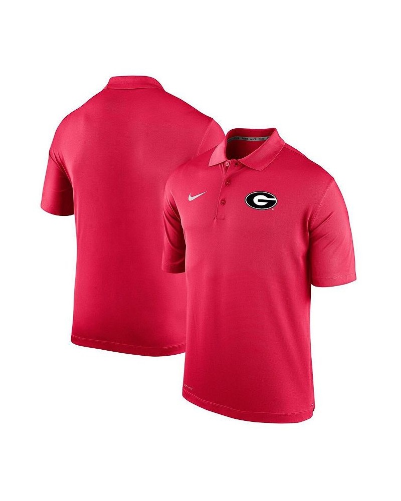 Men's Red Georgia Bulldogs Big and Tall Primary Logo Varsity Performance Polo Shirt $35.20 Polo Shirts