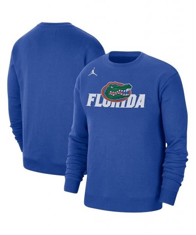 Men's Brand Royal Florida Gators Team Fleece Pullover Sweatshirt $43.19 Sweatshirt