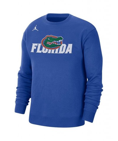 Men's Brand Royal Florida Gators Team Fleece Pullover Sweatshirt $43.19 Sweatshirt