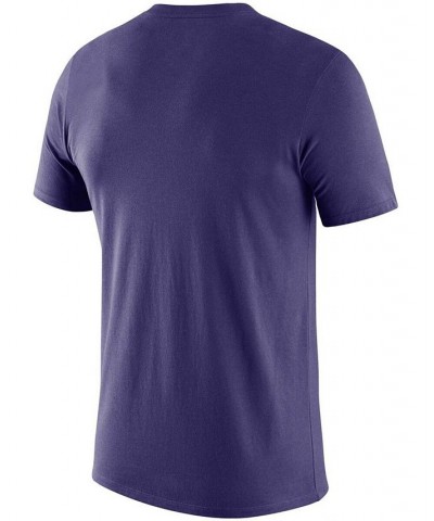 Men's Purple Clemson Tigers Essential Logo T-shirt $17.60 T-Shirts