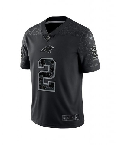 Men's D.J. Moore Black Carolina Panthers RFLCTV Limited Jersey $87.75 Jersey