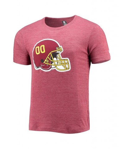 Men's Burgundy Washington Football Team Alternative Logo Tri-Blend T-shirt $22.39 T-Shirts