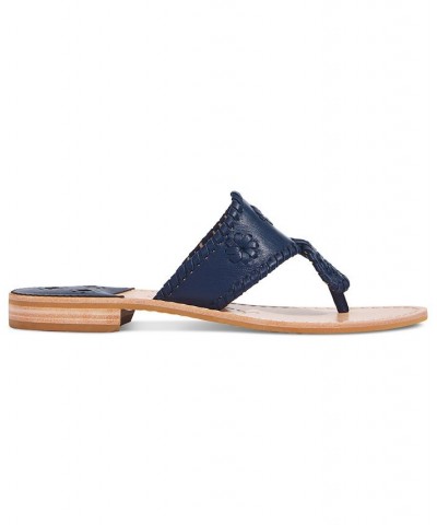 Women's Jacks Slip-On Flat Sandals PD08 $48.30 Shoes