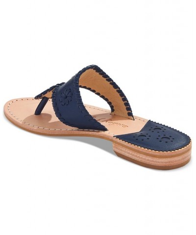 Women's Jacks Slip-On Flat Sandals PD08 $48.30 Shoes