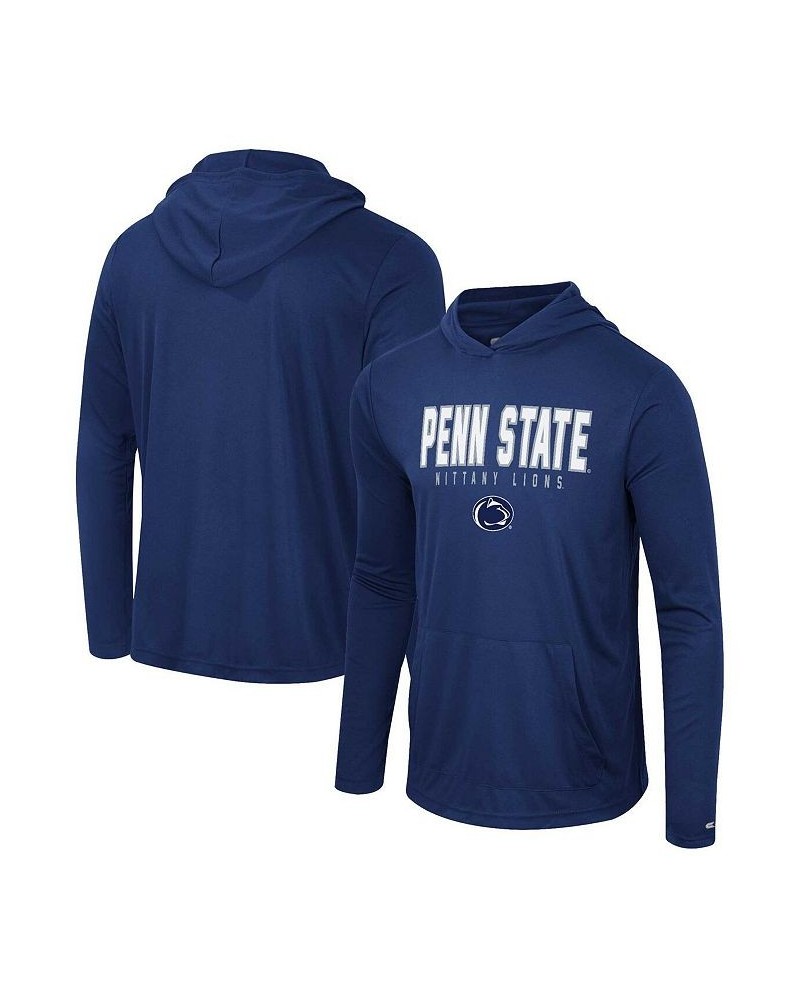 Men's Navy Penn State Nittany Lions Team Color Rival Hoodie Long Sleeve T-shirt $30.80 T-Shirts